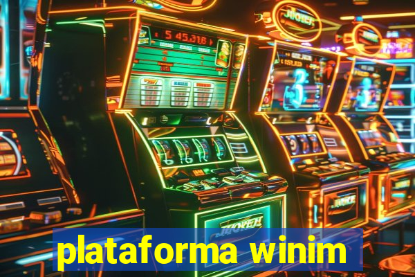 plataforma winim